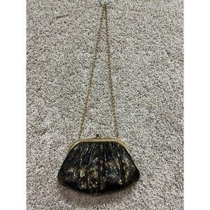 Judith Leiber SNAKE EMBOSSED SNAKESKIN FRAMED HANDBAG SHOULDER Bag Purse CLUTCH